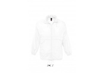 CORTA-VENTO IMPERMEVEL UNISSEXO BRANCO SURF