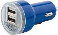 Carregador de carro com 2 portas USB