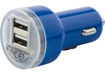 Carregador de carro com 2 portas USB
