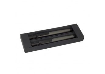 Conjunto de esferogrfica + lapiseira em estojo de oferta