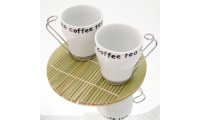 Bases Individuais bambu NOYU