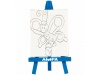 Pequeno cavalete com desenho PAPILLON CANVAS