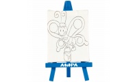 Pequeno cavalete com desenho PAPILLON CANVAS