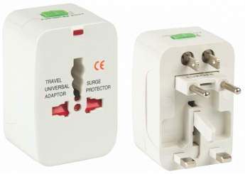 ADAPTADOR DE VIAGEM WHITE