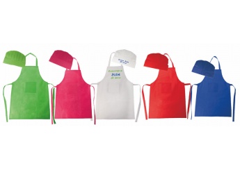 SET AVENTAL E CHAPU DE COZINHEIRO COOK