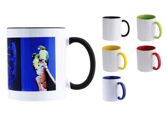 Caneca para Sublimao bicolor 