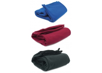 Manta de viagem com bolsa  