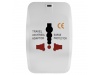 ADAPTADOR DE VIAGEM UNIVERSAL COM 2 USB WANDER