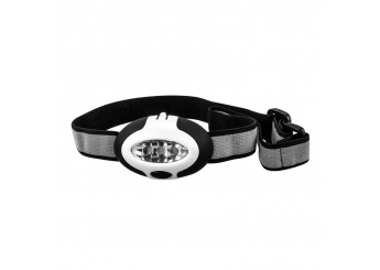 Lanterna frontal 3 LEDS para cabea 