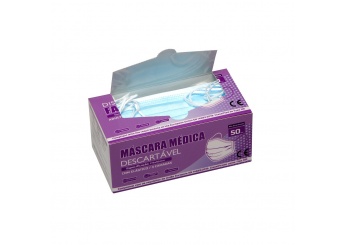 Mscara mdica no esterilizada de 3 camadas MaskMed IIR