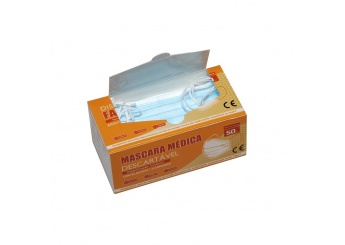 Mscara mdica no esterizada de 3 camadas MaskMed I