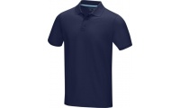 Polo para homem em material de orgnico GOTS Graphite