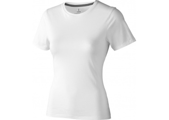T-shirt Branca de manga curta Senhora Nanaimo 