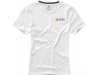 T-shirt Branca de manga curta Senhora Nanaimo 