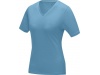 T-shirt manga curta de material orgnico Kawartha mulher