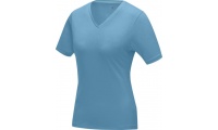 T-shirt manga curta de material orgnico Kawartha mulher