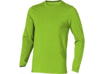 T-shirt de manga comprida de material orgnico Ponoka homem Sale