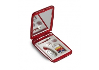 Kit costura em estojo de plstico