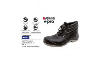BOTA DE PELE BIQUEIRA DE AO