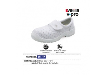 SAPATO SAUDE VELCRO