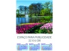 Calendrio Trimestral 2021 de 4 folhas: Paisagens