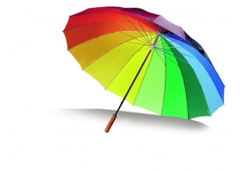 Guarda-chuva com 16 segmentos