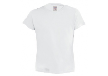  T-shirt Branca de Criana 135grs HECOM