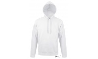 SWEAT UNISSEXO COM CAPUZ BRANCO SNAKE