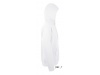SWEAT UNISSEXO COM CAPUZ BRANCO SNAKE