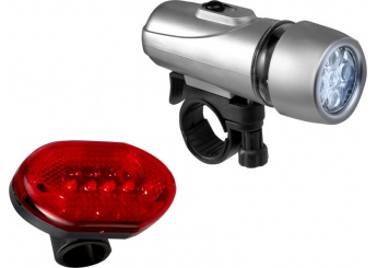 Conjunto de 2 luzes com 5 LEDS
