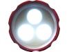 Lanterna com 3 luzes LED