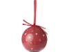 Bola de adorno de Natal, com lao vermelho e 6 luzes