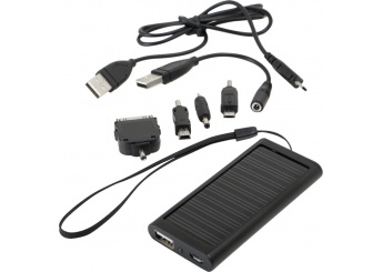 Carregador solar de alumnio
