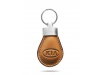 Porta Chaves oval em Pele