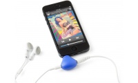 Suporte + Adaptador Audio para Smartphone / Telemvel