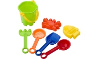 Set de praia infantil em 4 cores diferentes