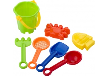Set de praia infantil em 4 cores diferentes