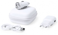 SET CARREGADOR USB LUZZER