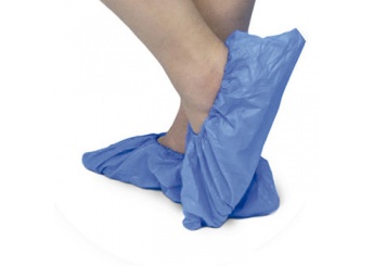 Cobre Sapatos 100un Azul