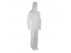 Fato Proteccao Branco com Capuz Descartavel (1un)