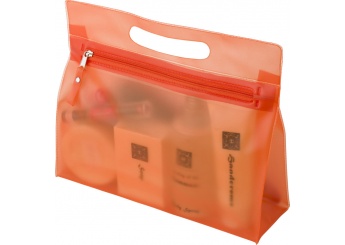 Necesserie de PVC transparente