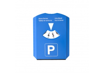 Raspador de gelo com disco para parque de estacionamento e moedas