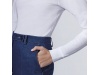 POLO MANGA COMPRIDA SENHORA BRANCO 220gr/m2 ESTRELLA