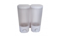 Saboneteira/Dispensador Gel Plstica Dupla 2x400ml