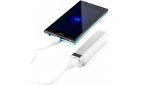 Powerbank com indicador LED 2200mAh