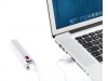Powerbank com indicador LED 2200mAh
