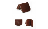 Porta-moedas em pele