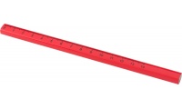 Lpis de carpinteiro sem ponta e rgua de 14 cm