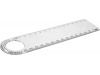 Rgua de plstico transparente (15 cm)