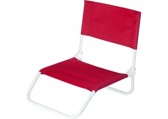 Cadeira de praia PVC com estrutura de ao